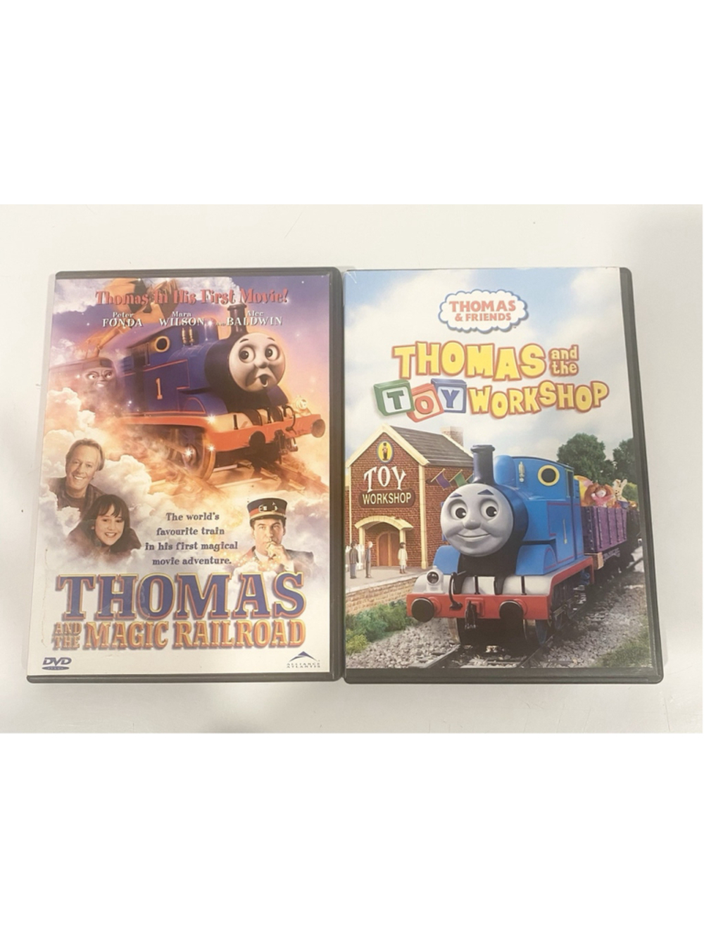 Thomas & Friends DVD Lot 2 Magic Railroad Toy Workshop Train Kids Movies